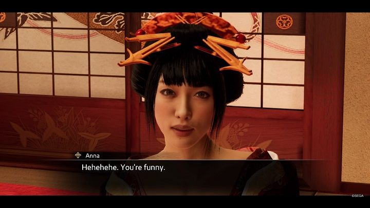 You must spend time with Anna by playing three available mini-games - Like a Dragon Ishin: Friendships - Shops - Secrets and activities - Like a Dragon Ishin Guide