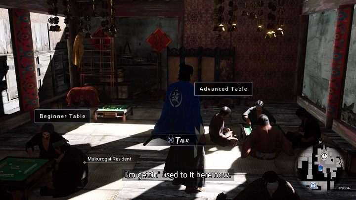 Once that happens, go to sleep and return to the Mahjong Spot - you'll be invited to the Advanced Table - Like a Dragon Ishin: Friendships - Shops - Secrets and activities - Like a Dragon Ishin Guide