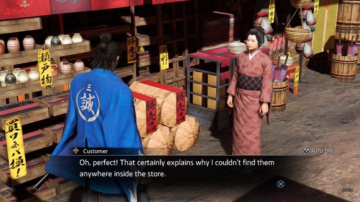Go outside, then left - Like a Dragon Ishin: Friendships - Shops - Secrets and activities - Like a Dragon Ishin Guide