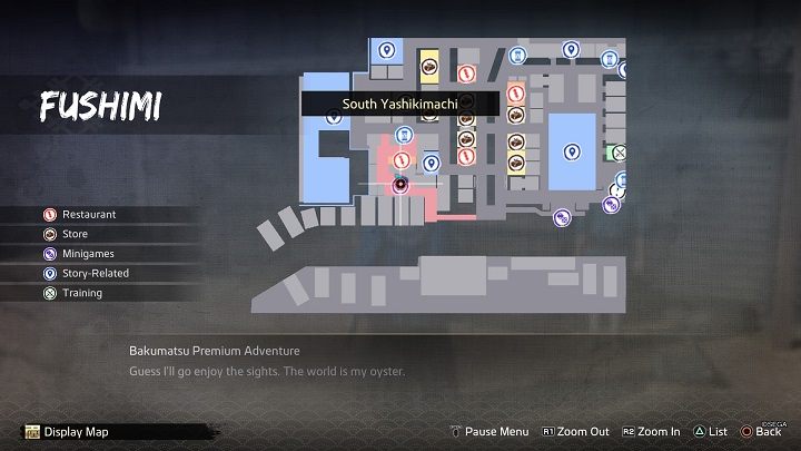 You can find palanquins all around the city - Like a Dragon Ishin: Friendships - Shops - Secrets and activities - Like a Dragon Ishin Guide