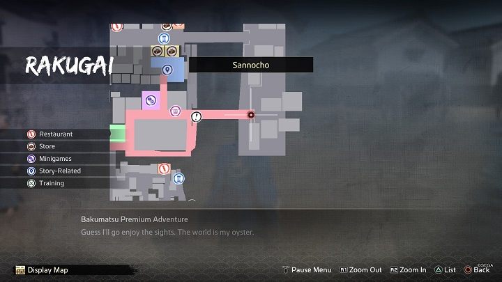 You can find Amnesiac on the way to the temple which is accessed from Sannocho in Rakugai - Like a Dragon Ishin: Bonds - Secrets and activities - Like a Dragon Ishin Guide