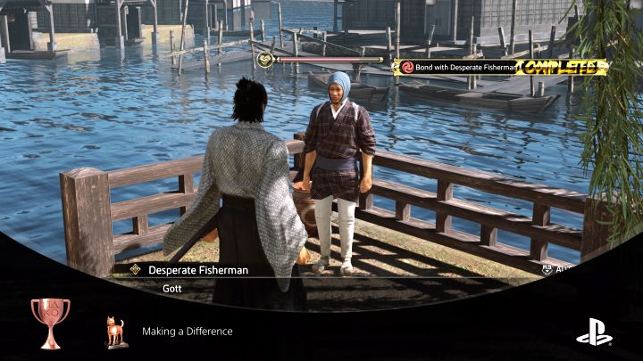 How to unlock: Completed your first Bond - Like a Dragon Ishin: Trophies/Achievements - list, trophy guide - Appendix - Like a Dragon Ishin Guide