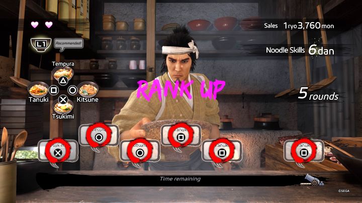 On your second visit, you will unlock Substory 41 - All in the Hips - Like a Dragon Ishin: Trophies/Achievements - list, trophy guide - Appendix - Like a Dragon Ishin Guide