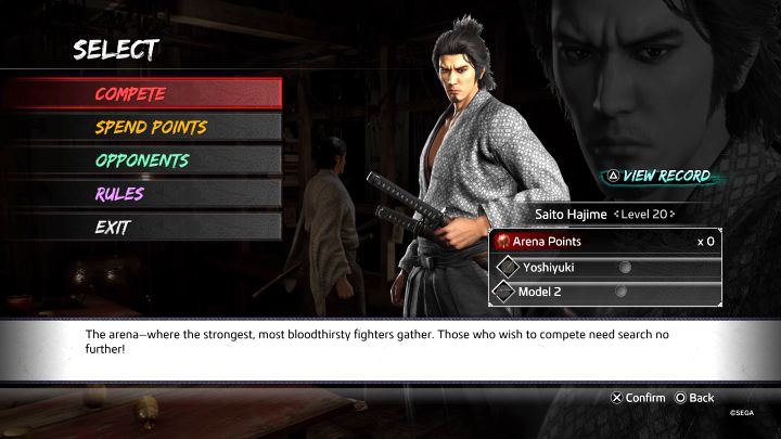 Once inside, talk to the Receptionist - Like a Dragon Ishin: Where is the battle arena? - Activities - Like a Dragon Ishin Guide