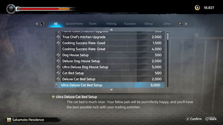 There are several Pets Ryoma can adopt - three different dogs and three different cats - Like a Dragon Ishin: Adopting dogs and cats - Secrets and activities - Like a Dragon Ishin Guide