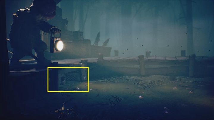 After jumping out of the attic, you will reach the swamp - Little Nightmares 2: Escaping the Hunter - Chapter 1 walkthrough - Chapter 1 - Forest - Little Nightmares 2 Guide