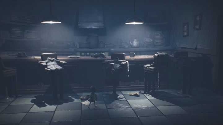 You'll get to a bar that has a lot of clothes in it, but nothing you can interact with - Little Nightmares 2: Road to the Orphanage - Chapter 2 walkthrough - Chapter 2 - Orphanage - Little Nightmares 2 Guide