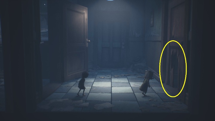 Keep walking to the right to get to the next section - Little Nightmares 2: Road to the Orphanage - Chapter 2 walkthrough - Chapter 2 - Orphanage - Little Nightmares 2 Guide