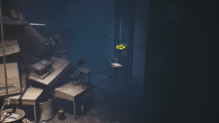 Location: Chapter 2, in the school hallway - Little Nightmares 2: Glitching Remains in Chapter 2 Orphanage - list - Glitching Remains - Little Nightmares 2 Guide