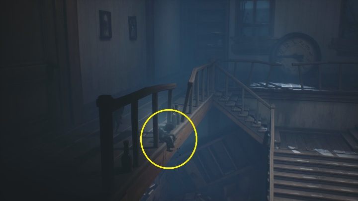 To get to these, you have to run up the stairs and turn left - Little Nightmares 2: Glitching Remains in Chapter 2 Orphanage - list - Glitching Remains - Little Nightmares 2 Guide
