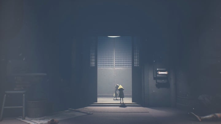 This chapter begins with a quick elevator ride, just after you've burned your opponent in the furnace - Little Nightmares 2: Crossing the city - Chapter 4 walkthrough - Chapter 4 - Getting to the Tower - Little Nightmares 2 Guide