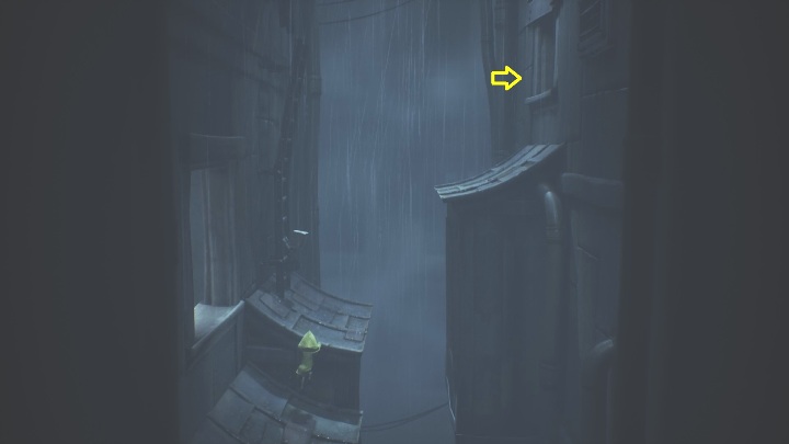 At some point, you will reach the roof - Little Nightmares 2: Crossing the city - Chapter 4 walkthrough - Chapter 4 - Getting to the Tower - Little Nightmares 2 Guide