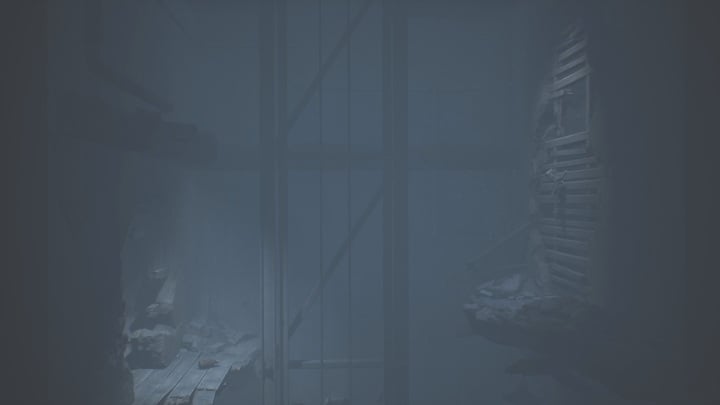 Going down the elevator, you'll notice a hole to the right - Little Nightmares 2: Crossing the city - Chapter 4 walkthrough - Chapter 4 - Getting to the Tower - Little Nightmares 2 Guide