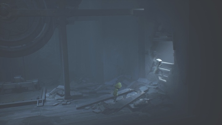 This will take you all the way to the top - Little Nightmares 2: Crossing the city - Chapter 4 walkthrough - Chapter 4 - Getting to the Tower - Little Nightmares 2 Guide