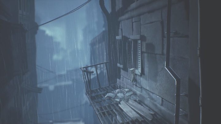 Your next task is to get to the window located to the right - Little Nightmares 2: Crossing the city - Chapter 4 walkthrough - Chapter 4 - Getting to the Tower - Little Nightmares 2 Guide