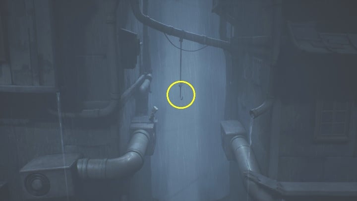 You're about to face the sequence of walking on the rooftops, but it is nothing difficult - Little Nightmares 2: TVs - Chapter 4 walkthrough - Chapter 4 - Getting to the Tower - Little Nightmares 2 Guide