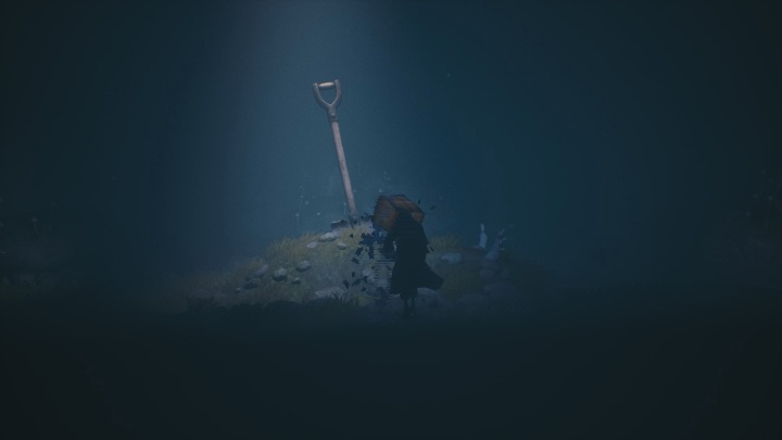 To get to these glitching remains you must jump off the bridge and turn right - Little Nightmares 2: Glitching Remains in Chapter 1 Forest - a list - Glitching Remains - Little Nightmares 2 Guide