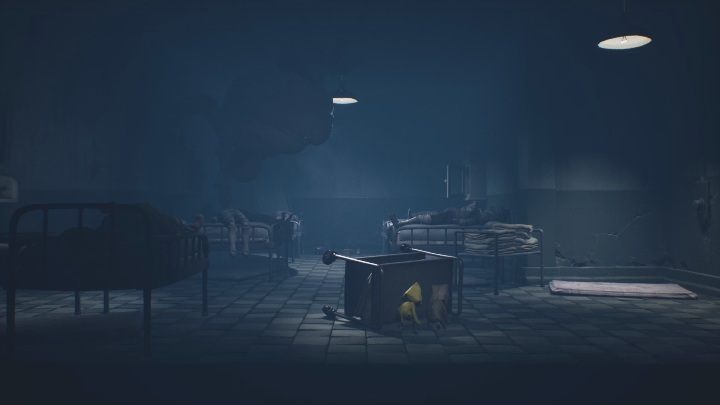 You need to be more patient in the room with beds - Little Nightmares 2: Escape - Chapter 3 Hospital walkthrough - Chapter 3 - Hospital - Little Nightmares 2 Guide