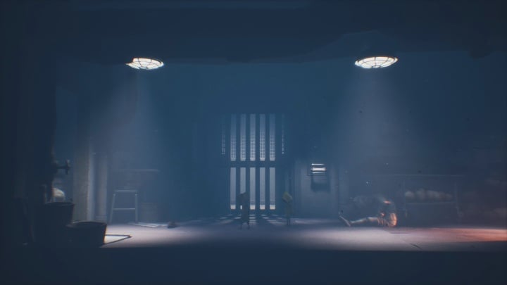 After getting rid of your opponent, you have to start the elevator - Little Nightmares 2: Escape - Chapter 3 Hospital walkthrough - Chapter 3 - Hospital - Little Nightmares 2 Guide