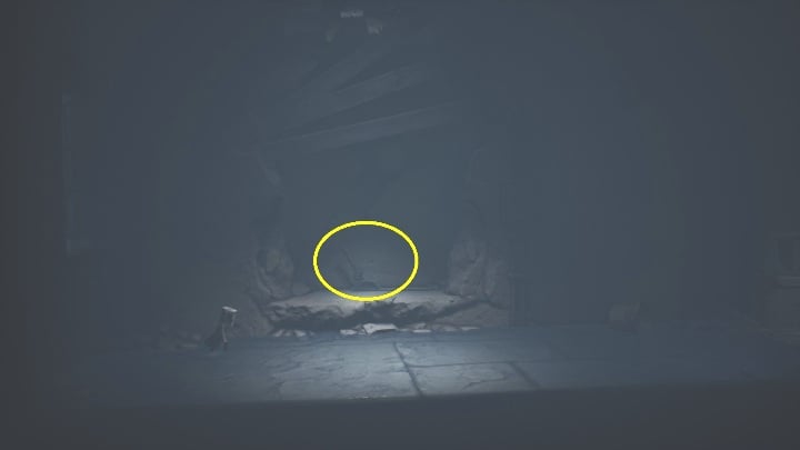 As you enter the building, you will spot a lever - Little Nightmares 2: Building - Chapter 4 walkthrough - Chapter 4 - Getting to the Tower - Little Nightmares 2 Guide