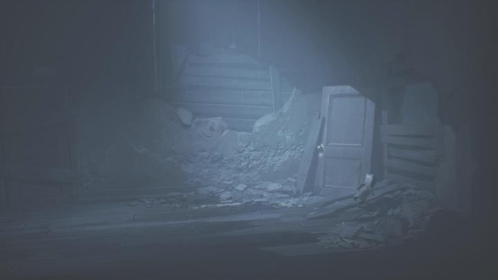 You will appear in a new room - Little Nightmares 2: Shop and Escape - Chapter 4 walkthrough - Chapter 4 - Getting to the Tower - Little Nightmares 2 Guide