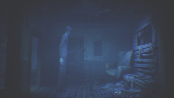 You have to move fast because your opponent does not pull the punches - Little Nightmares 2: Shop and Escape - Chapter 4 walkthrough - Chapter 4 - Getting to the Tower - Little Nightmares 2 Guide