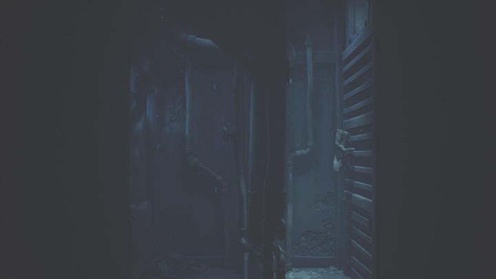 Once in the ventilation shaft, you can slow down - Little Nightmares 2: Shop and Escape - Chapter 4 walkthrough - Chapter 4 - Getting to the Tower - Little Nightmares 2 Guide
