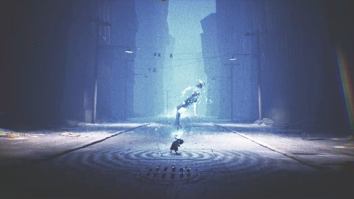 At the top you will see your opponent - Little Nightmares 2: Shop and Escape - Chapter 4 walkthrough - Chapter 4 - Getting to the Tower - Little Nightmares 2 Guide