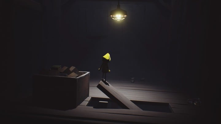 Find a hidden passage in the floor and go down. - Little Nightmares: Shoe room and Toy room - walkthrough - The Lair - Little Nightmares Game Guide