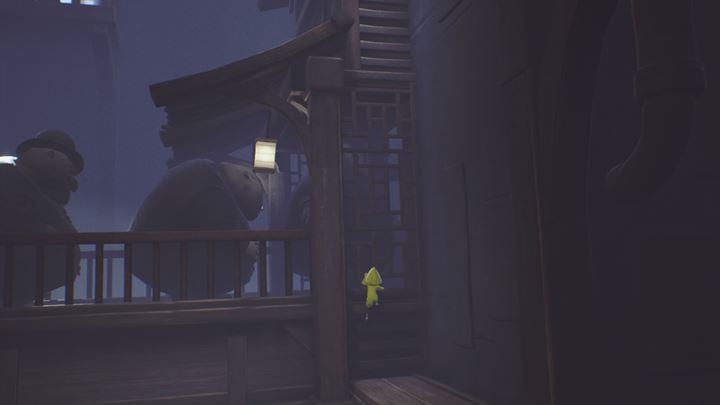 New guests - this is not good. - Little Nightmares: Enter the dining hall - walkthrough - The Guest Area - Little Nightmares Game Guide