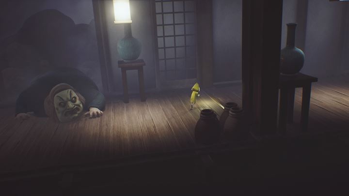 Its time for an exciting escape sequence. - Little Nightmares: Meet with the cook, final escape from beasts - walkthrough - The Guest Area - Little Nightmares Game Guide