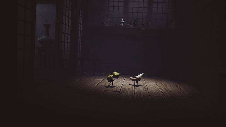 The darker side of the heroin comes to light. - Little Nightmares: Meet with the cook, final escape from beasts - walkthrough - The Guest Area - Little Nightmares Game Guide