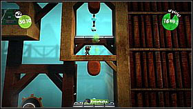 Time to participate in a race - if you're playing for the first time and want to collect all the items, you should ignore trying to get the highest score and instead focus on collecting he bubbles - Grab and Swing - Da Vinci's Hideout - LittleBigPlanet 2 - Game Guide and Walkthrough