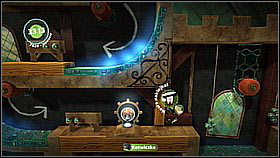 You can move on - go right using the tricks you have learned so far - Gripple Grapple - Da Vinci's Hideout - LittleBigPlanet 2 - Game Guide and Walkthrough