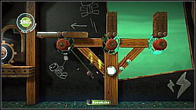 Swing on the ropes, avoiding the traps - Gripple Grapple - Da Vinci's Hideout - LittleBigPlanet 2 - Game Guide and Walkthrough