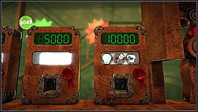 In this level you have to properly jump on the launch pads and avoid the obstacles - Mini levels - Da Vinci's Hideout - LittleBigPlanet 2 - Game Guide and Walkthrough