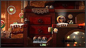 If the place you want to reach is too high, you can use The Cakeinator to create a platform - The Cakeinator - Victoria's Laboratory - LittleBigPlanet 2 - Game Guide and Walkthrough