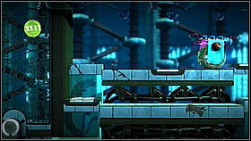 Fight off more enemies and keep climbing up - Currant Affairs - Victoria's Laboratory - LittleBigPlanet 2 - Game Guide and Walkthrough