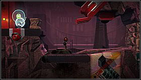 After beginning the level, go right and avoid the flamethrower - Bang for Buck - p. 1 - The Factory of a Better Tomorrow - LittleBigPlanet 2 - Game Guide and Walkthrough