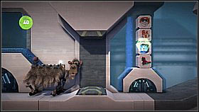 In the first room, shoot the targets - Got the Hump - Avalon - LittleBigPlanet 2 - Game Guide and Walkthrough
