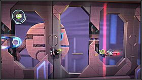 Blast the door (X) and head forward - Flying in the Face of Danger - Avalon - LittleBigPlanet 2 - Game Guide and Walkthrough