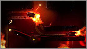 Go left on the upper level and behind the respawn point jump up the platforms, checking out another niche with a bubble on your way (this time on the left) - Fireflies When You're Having Fun - Eve's Asylum - LittleBigPlanet 2 - Game Guide and Walkthrough