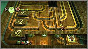 In this zone you will have to lead the fireflies to one of the three targets - two of them can be unlocked by 2 players and one only by 3 - Fireflies When You're Having Fun - Eve's Asylum - LittleBigPlanet 2 - Game Guide and Walkthrough