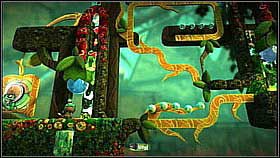 Move on to the right, extinguishing everything on your way and killing the burning enemies - Patients Are a Virtue - Eve's Asylum - LittleBigPlanet 2 - Game Guide and Walkthrough