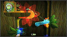 Don't forget about the item hanging to the left of the swinging platform - Patients Are a Virtue - Eve's Asylum - LittleBigPlanet 2 - Game Guide and Walkthrough