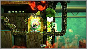 Once more push the boulder to the right - Patients Are a Virtue - Eve's Asylum - LittleBigPlanet 2 - Game Guide and Walkthrough