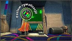 There are two items in the claw machine - stand on one of the buttons to move the mechanical arm - Set the Controls for the Heart of the Negativitron - p. 1 - The Cosmos - LittleBigPlanet 2 - Game Guide and Walkthrough