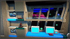 Player 1 stands on the block, while player 2 on the button - Set the Controls for the Heart of the Negativitron - p. 2 - The Cosmos - LittleBigPlanet 2 - Game Guide and Walkthrough