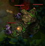 This camp is occupied by a huge golem with blue aura and two lesser lizards - Jungler | Champions roles in team - Champions roles in team - League of Legends Game Guide