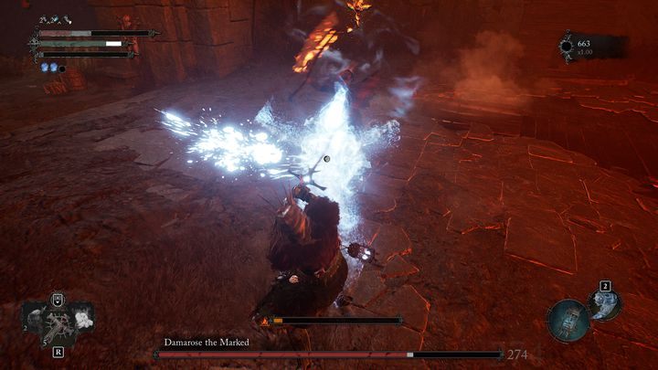 If Damarose the Marked already has many marks above her head, we recommend using Soulflay to prevent her from attacking and going to the offensive - Lords of the Fallen: How to defeat the Damarose the Marked boss? - Optional - Lords of the Fallen Guide